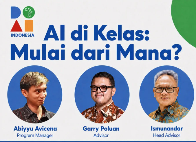 Webinar AI Gratis untuk Guru Digelar Hari Ini, Bahas Cara Mulai Pakai AI di Kelas secara Bijak